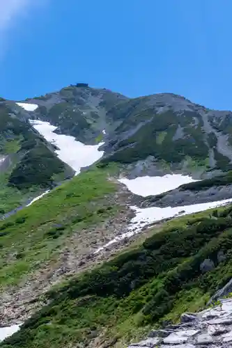 雄山神社峰本社の景色