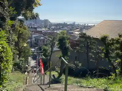 片瀬諏訪神社の周辺