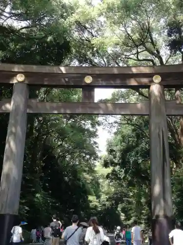 明治神宮の鳥居