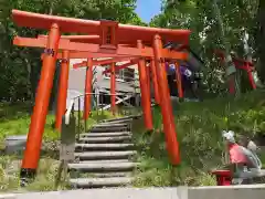 清田稲荷神社の鳥居