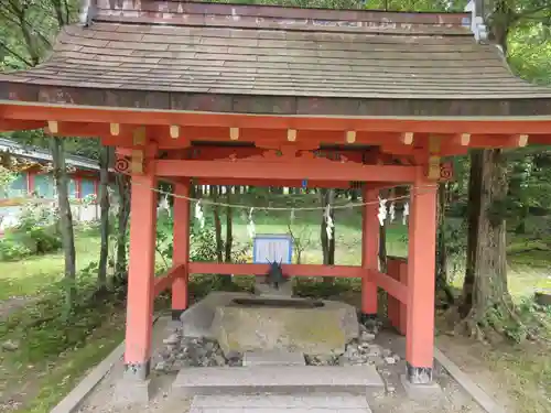 出石神社の手水舎