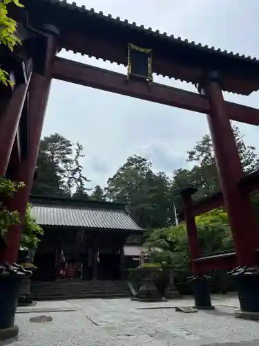 北口本宮冨士浅間神社の鳥居