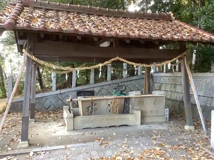 八劔神社(大森)の手水舎