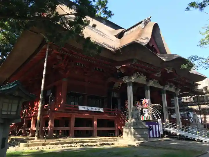 出羽神社(出羽三山神社)~三神合祭殿~の本殿・本堂
