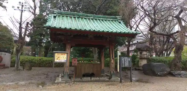 増上寺の手水舎