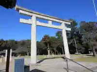 群馬県護国神社の鳥居