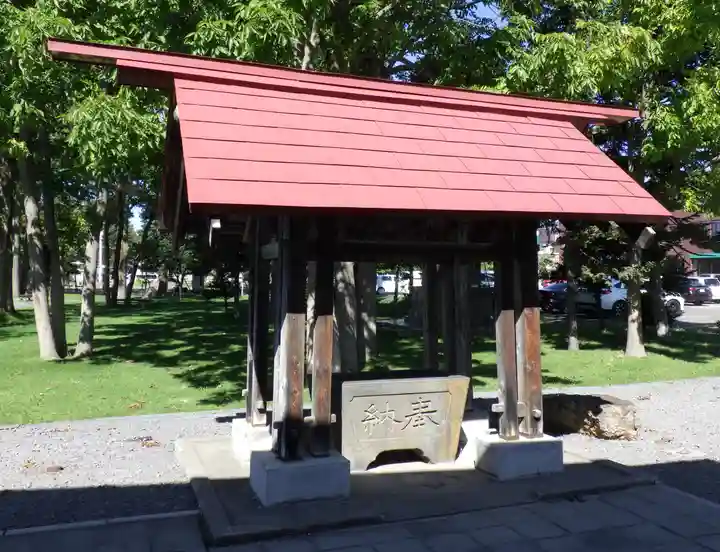 倶知安神社頓宮の手水舎
