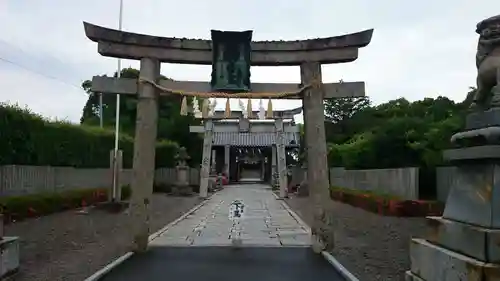 山北八幡神社の鳥居