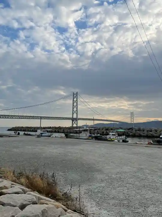 綱敷天満宮の景色