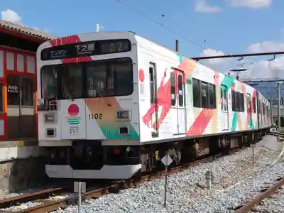 生島足島神社の周辺