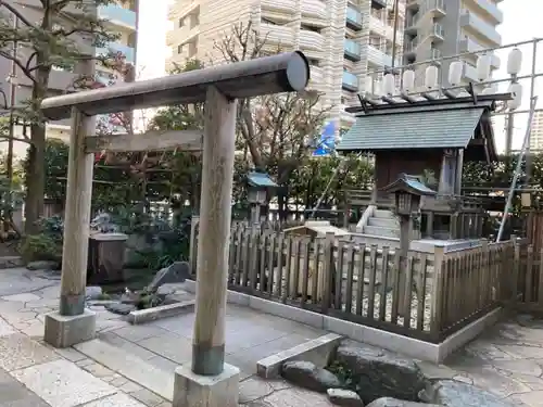 厳嶋神社の鳥居