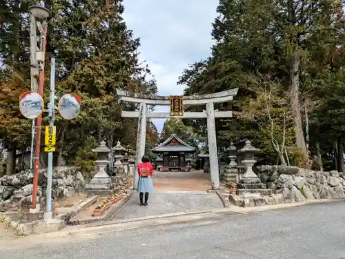 戸津神社の鳥居