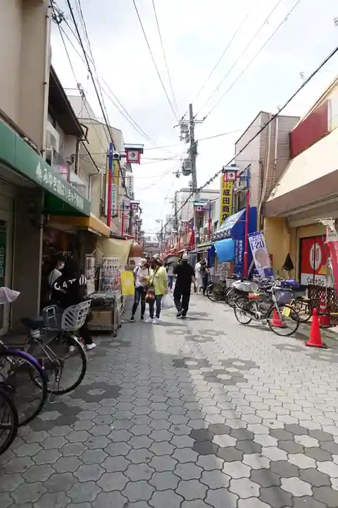 御幸森天神宮の周辺