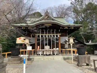 鎮守氷川神社の本殿・本堂