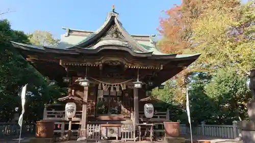 白旗神社の本殿・本堂
