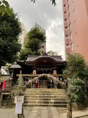 池尻稲荷神社の本殿・本堂