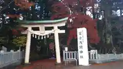 富士山東口本宮 冨士浅間神社の鳥居