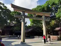 明治神宮の鳥居