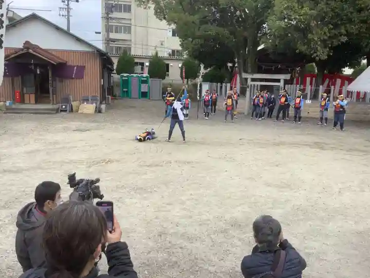 直会神社のお祭り