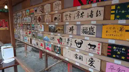 稲毛神社の絵馬