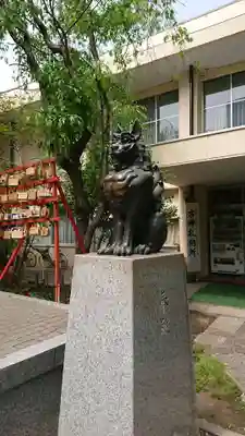 稲毛神社の狛犬