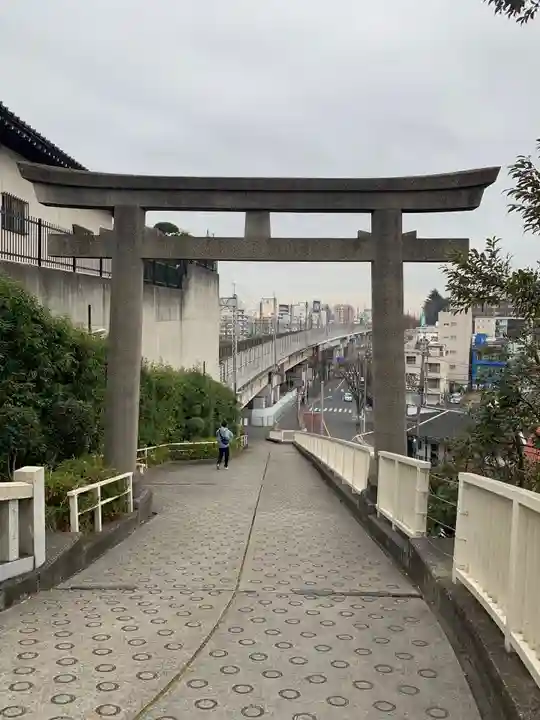 赤羽八幡神社の鳥居