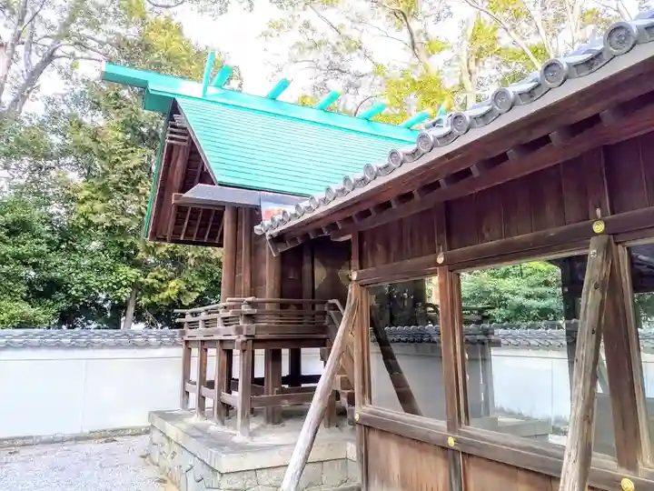 御鍬神社の本殿・本堂