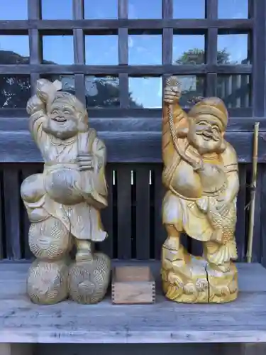 大洗磯前神社の像