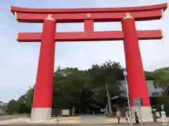 自凝島神社の鳥居