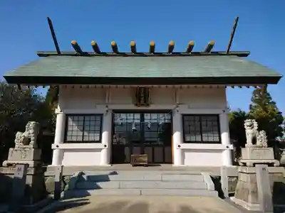 江原神明社の本殿・本堂