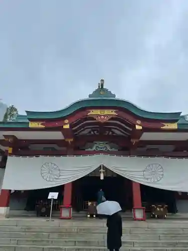 日枝神社の本殿・本堂