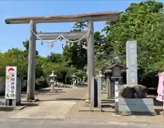 鎌数伊勢大神宮の鳥居