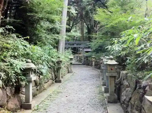 笠山坐神社の建物その他