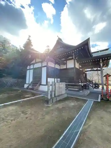 木華佐久耶比咩神社の本殿