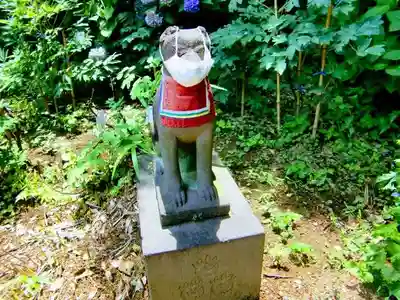 王子稲荷神社の狛犬