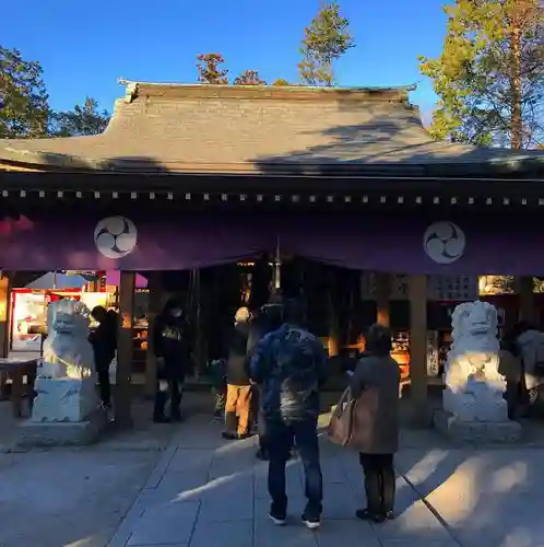 唐澤山神社の本殿