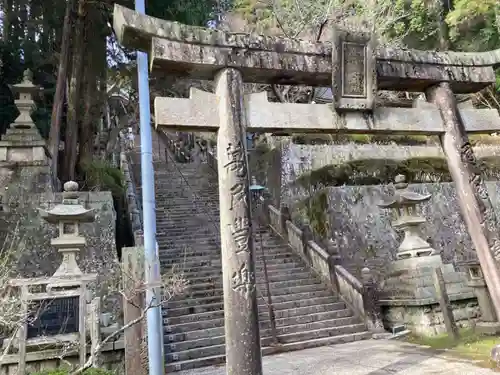 箸蔵寺の鳥居