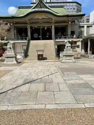 難波神社の本殿・本堂
