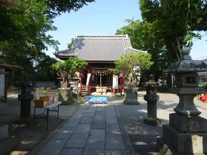 龍ケ崎八坂神社の本殿・本堂
