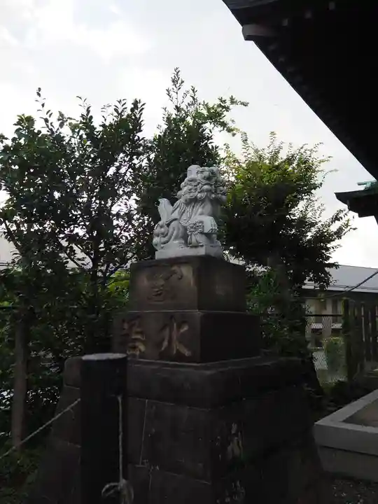 小日向神社の狛犬