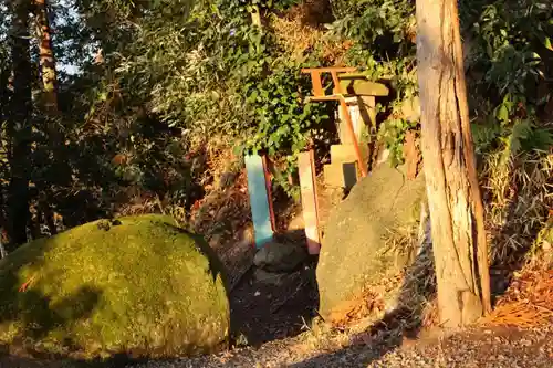 阿久津「田村神社」（郡山市阿久津町）旧社名：伊豆箱根三嶋三社の末社