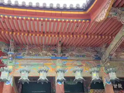 中山寺の本殿・本堂