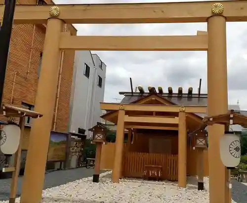 【閉業】小石川大神宮の鳥居