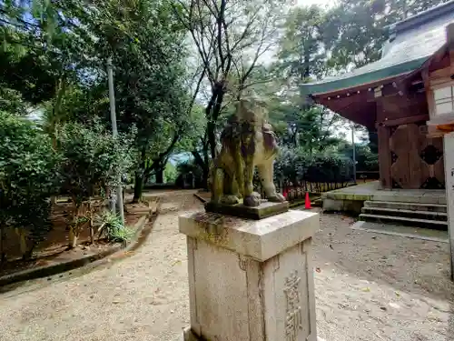高岡市護国神社の狛犬