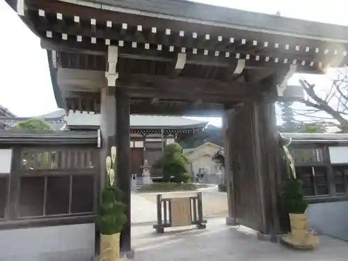 妙長寺の山門・神門