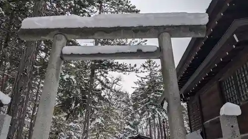 上川神社の鳥居