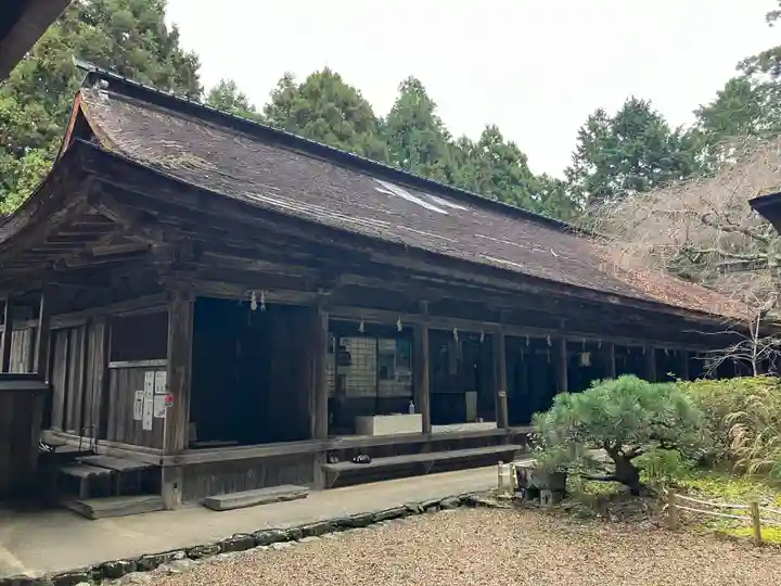 吉野水分神社(吉野町)の本殿・本堂