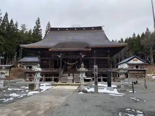 天台寺の本殿