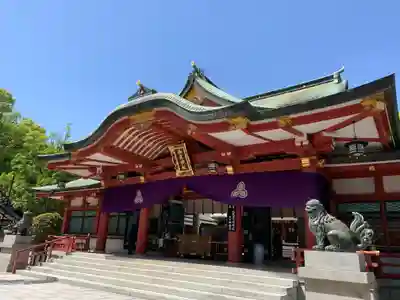 西宮神社の本殿・本堂