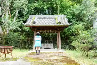 金剛院の手水舎